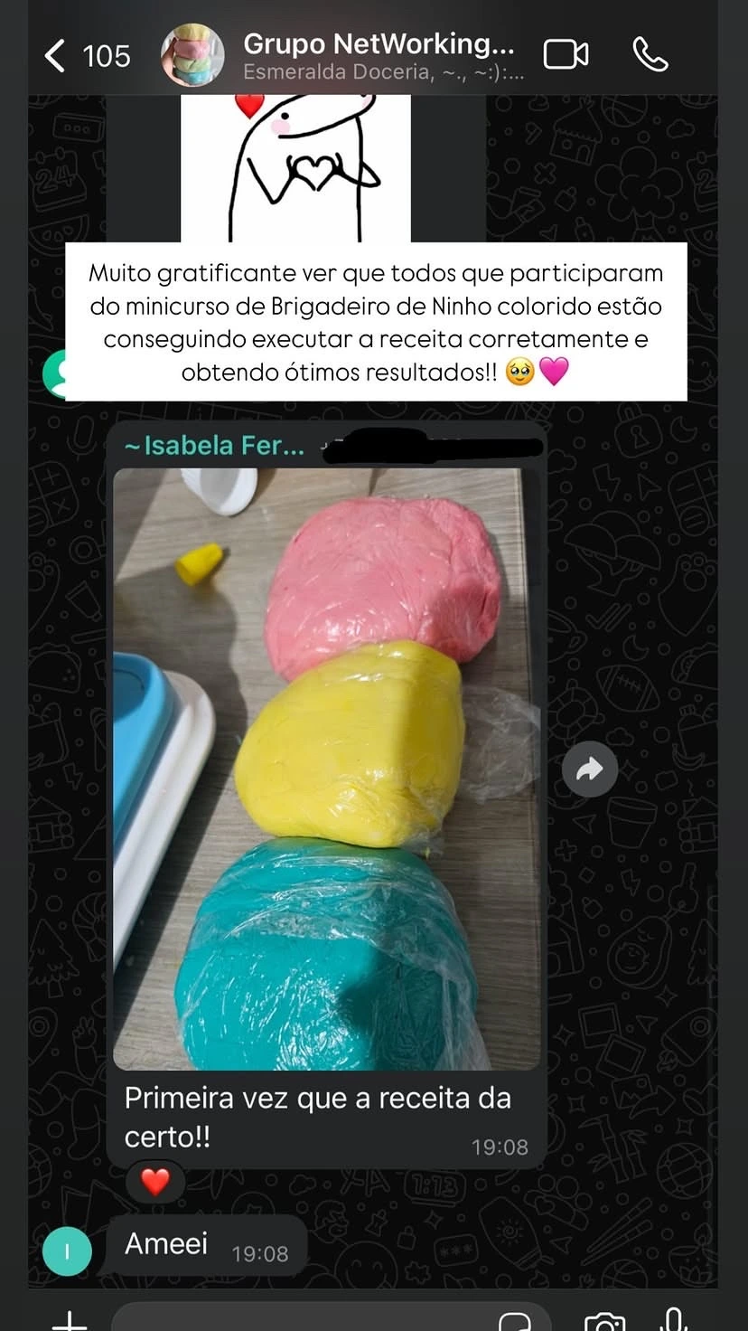 Depoimento de aluna